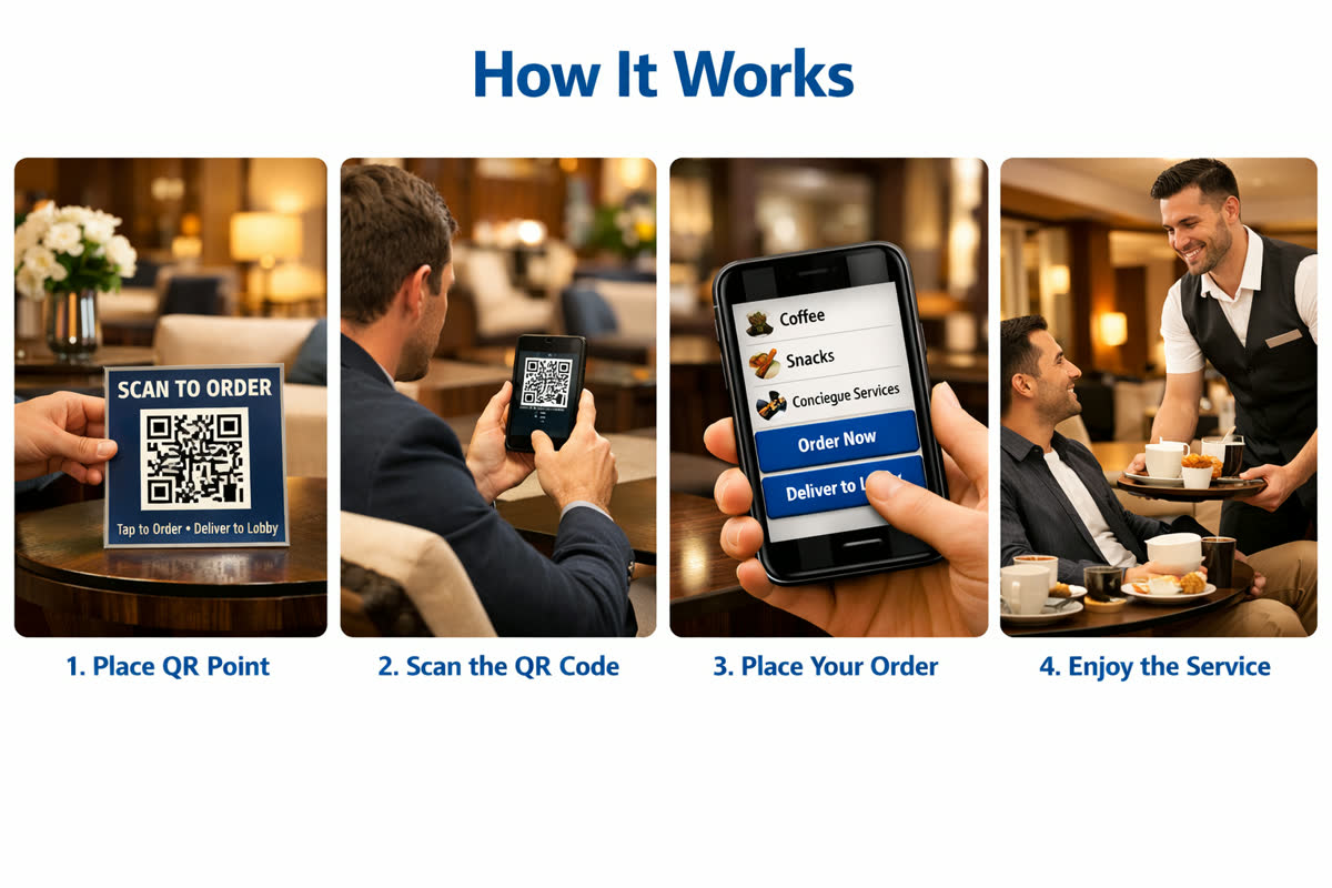 OrderPoint — Hotel Lobby