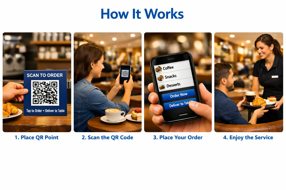 OrderPoint — Cafe